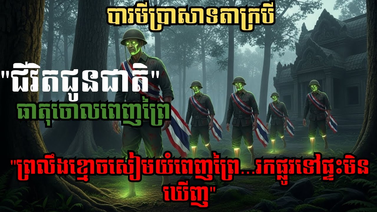 ព្រលឹងខ្មោសៀមយំពេញព្រៃ...   រកផ្លូវទៅផ្ទះមិនឃើញ| ដំណាក់រន្ធត់ | Ghost Stories Podcast