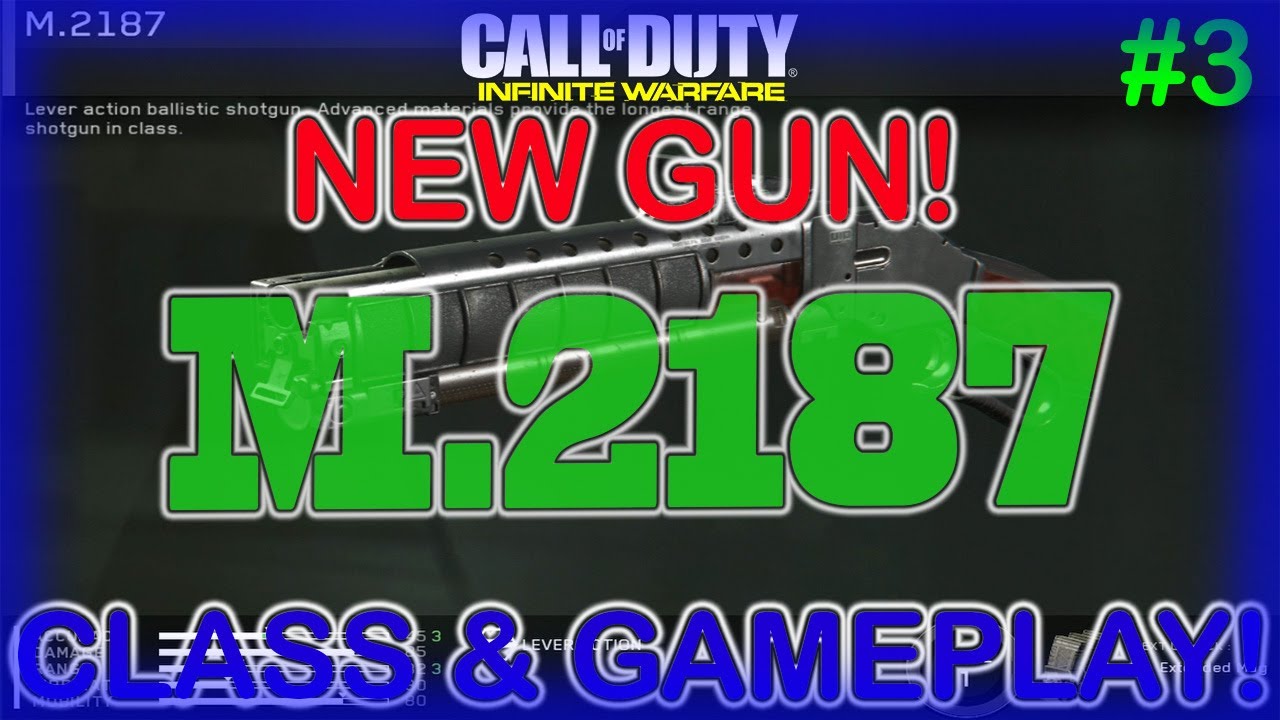 NEW "M.2187" WEAPON! (INFINITE WARFARE NEW "M.2187" GUN!)