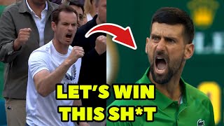 Andy Murray CRAZY Reaction On Novak Djokovic Win Over Korda And Reached Miami Open Semi-Final