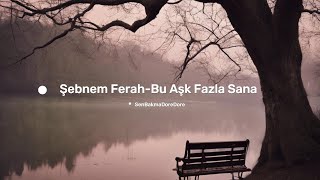 Şebnem Ferah - Bu Aşk Fazla Sana 