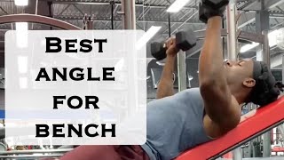 Unlock Your Upper Chest: Finding the Best Incline Dumbbell Press Angle