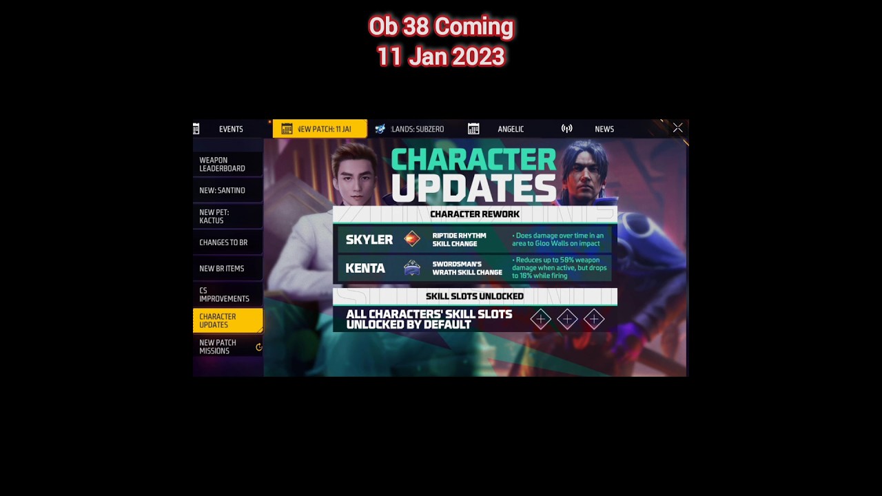 SKYLER ABILITY CHANGE 😱😱 OB38 GOOD OR BAD UPDATE 🤫🤫 TELEPORT CHARACTER UNLIMITED EP PET KACTUS