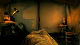 Warm And Dry On A Rainy Night In The Tent | RDR2 ASMR