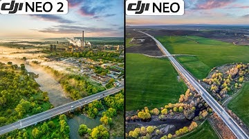 DJI Neo 2 VS DJI Neo | Camera Test & Comparison 