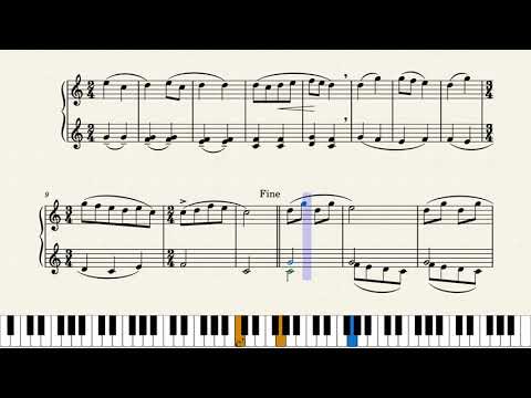 Les cinq doigts, No. 1 – Igor Stravinsky