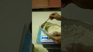 How to measure Murmura (Indian puffed rice) at home ?
