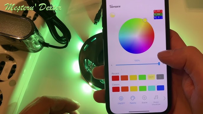 Sonoff L2 Smart Wifi Led Strip 2 mètres Contrôle de l'application