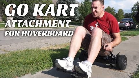 E T Hoverboard Go Kart Seat Attachment Review