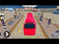 America Part 3 Public Coach Bus Driving Game|Part3 Bus Driving Game Play