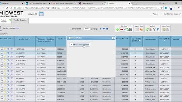 Invoice export for Sage/AccPac