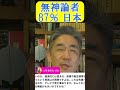 無神論者87％ 日本! 　#カルト　＃孤独　＃宗教