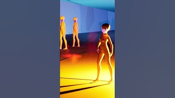 Learning to design a game in unreal engine. Cyberpunk digital prison #animation  #art #anime #game