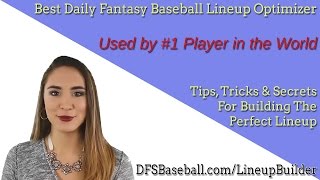 Best Daily Fantasy Baseball Projections