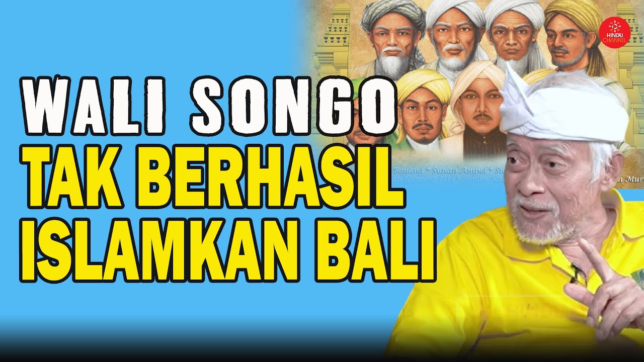 PARA WALI SONGO GAGAL MENGISLAMKAN BALI ❓