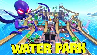 The Biggest WATER PARK Ever Built in Raft 101