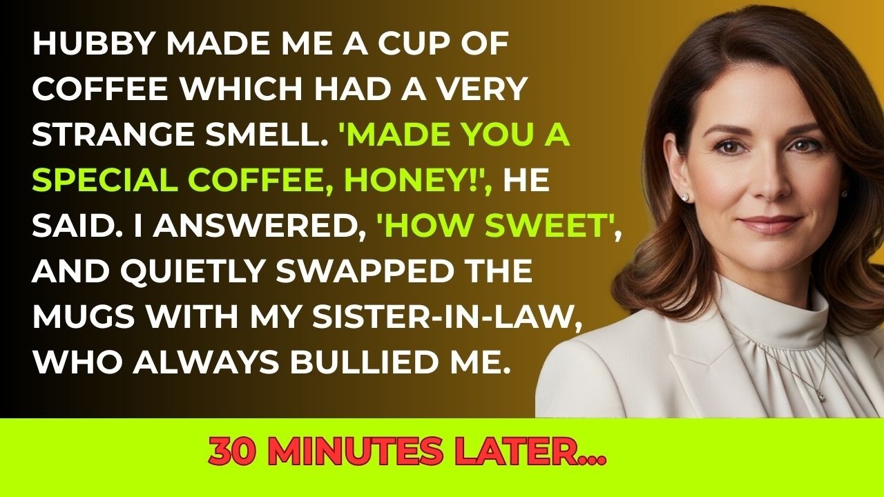 Husband Made Me A Cup Of Coffee Which Had A Very Strange Smell; I Swapped Mugs With My SIL's, And...