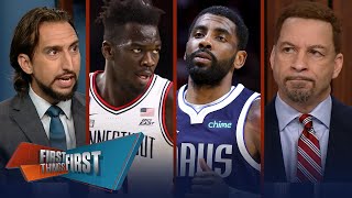 UConn wins 5th NCAA men's hoops title; Kyrie Irving to test free agency | NBA | FIRST THINGS FIRST