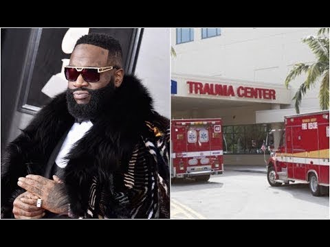 Rick Ross remains hospitalized in Miami