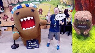 I Met Domo - 2017 NYCC NHK World Domo Kun Booth Tour New York Comic Con