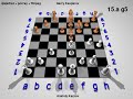 Chess povray 3.7 wcc 1985 Round 14 Anatoly Karpov vs Garry Kasparov 1/2-1/2