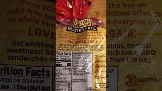 Canyon Bakehouse Gluten Free, Dairy, Soy & Nut Free #glutenfree   #glutenfreedom #canyonbakehouse