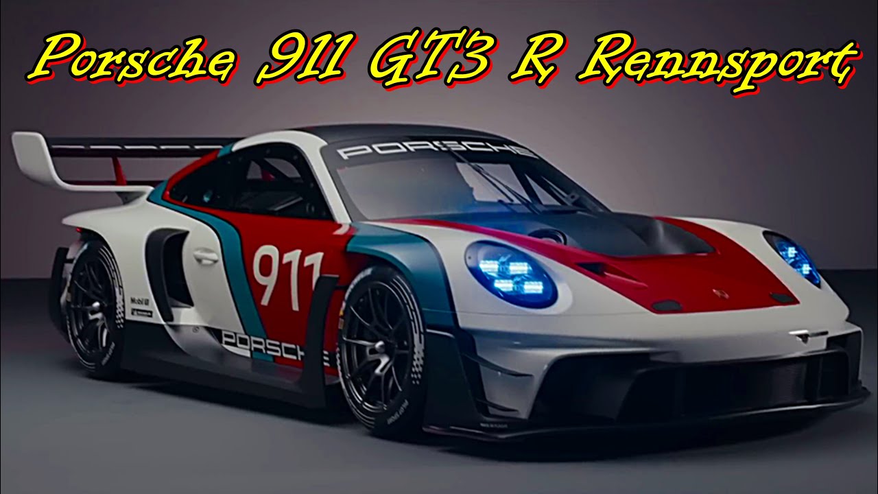 Porsche 911 GT3 R Rennsport Revealed - bespoke carbon fiber bodywork