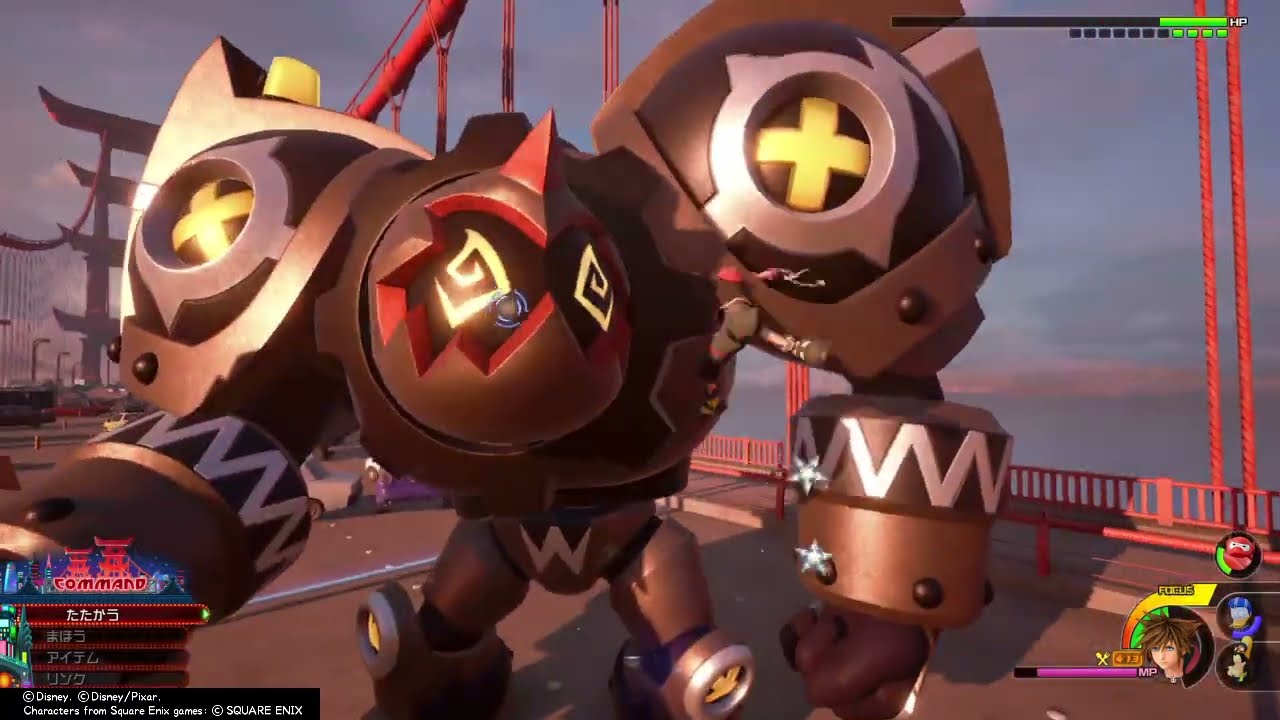 KINGDOM HEARTS Ⅲ All Pro Codes San Fransokyo fight1 - YouTube