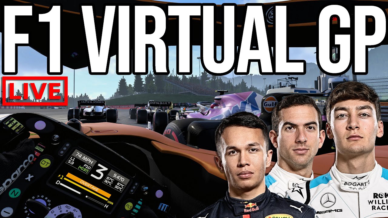 Driving For McLaren In The F1 Virtual Grand Prix