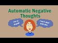 Automatic Negative Thoughts and CBT