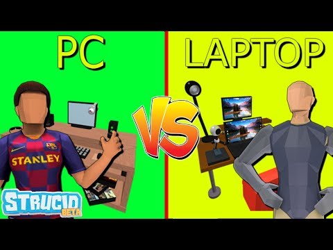 Pc Players Vs Laptop Players In Strucid Roblox Youtube - me banean de roblox strucid youtube