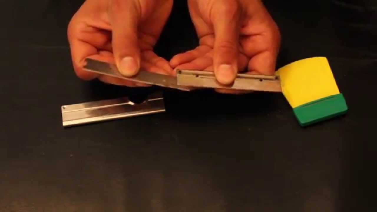 Glasschaber Klingen tausch