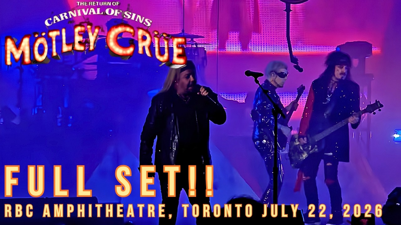 MOTLEY CRUE | Full Show! | RBC Amphitheatre, Toronto | Carnival of