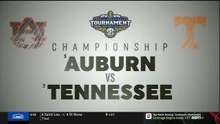 Auburn vs. Tennessee Basketball 03/17/2019 (SEC Tournament Championship)