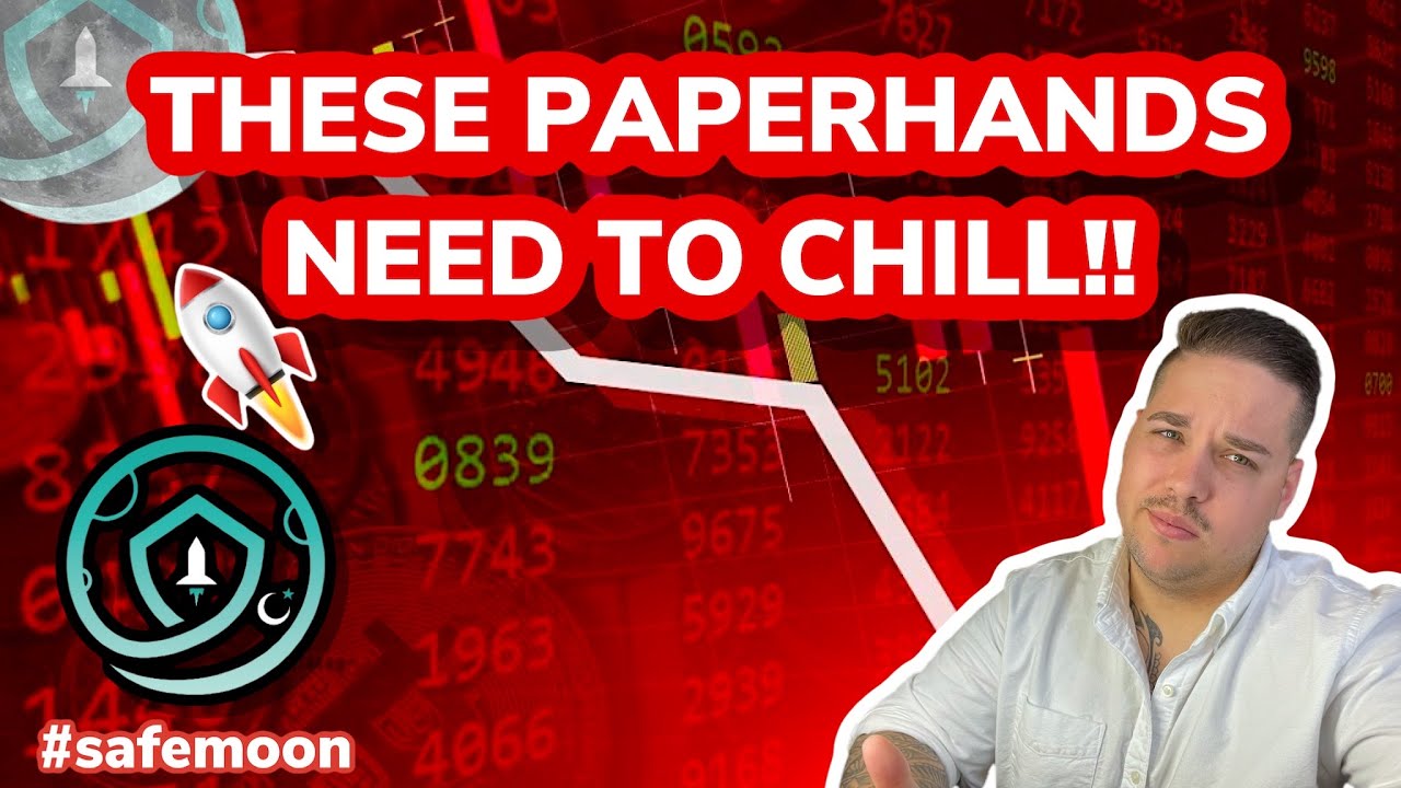 🚀🌕 SAFEMOON NEWS UPDATE: THE PAPER HANDS NEED TO CHILL OUT! BITCOIN HAS FELL BELOW 30K!! 🚀🌕