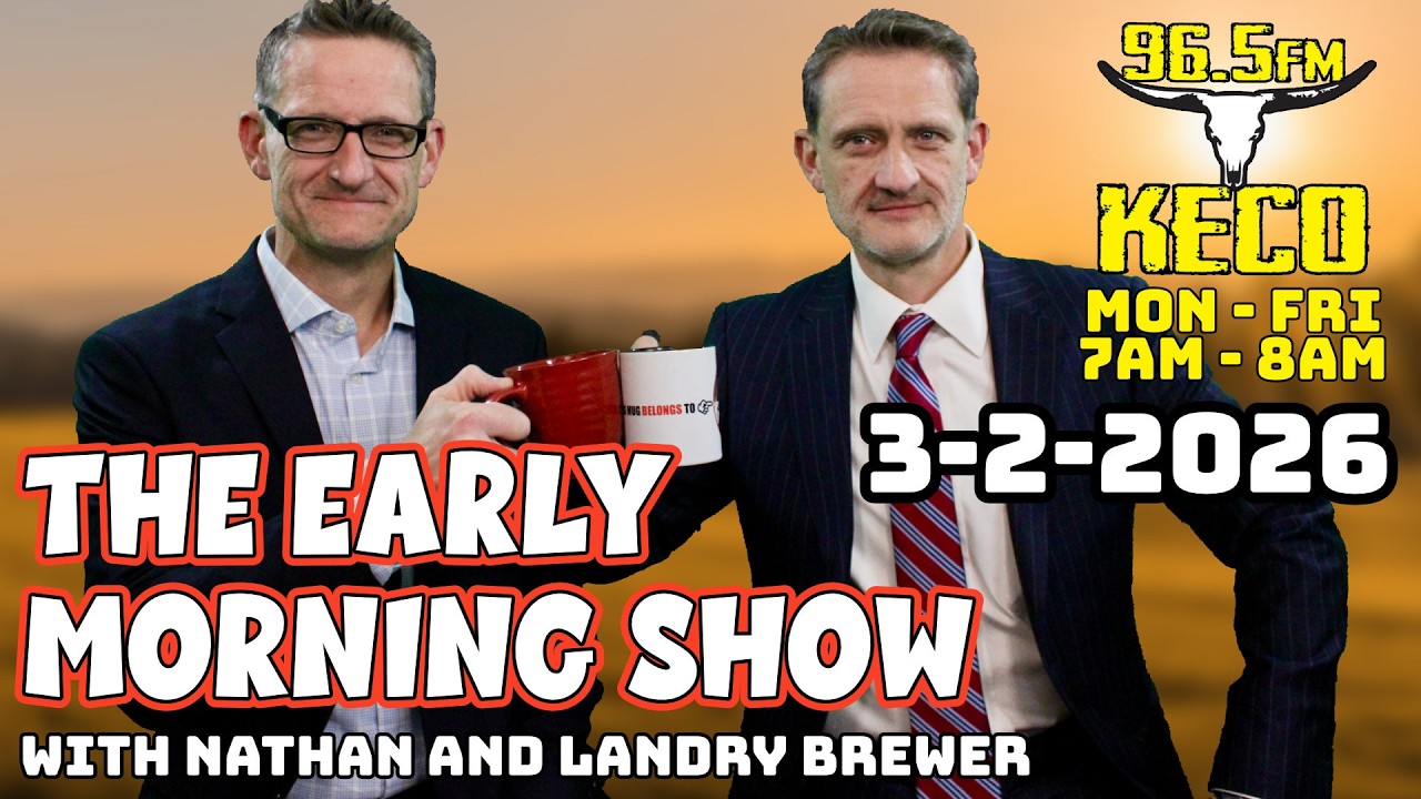 The Early Morning Show - March 2, 2026 - KECO 96.5 FM