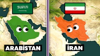 Arabistan vs. İran + Müttefikler | Savaş Senaryosu
