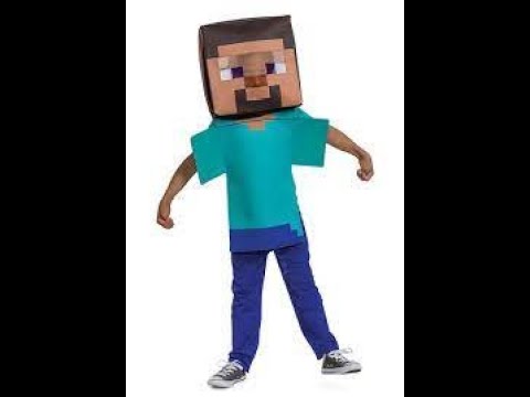 Disfraz minecraft casero