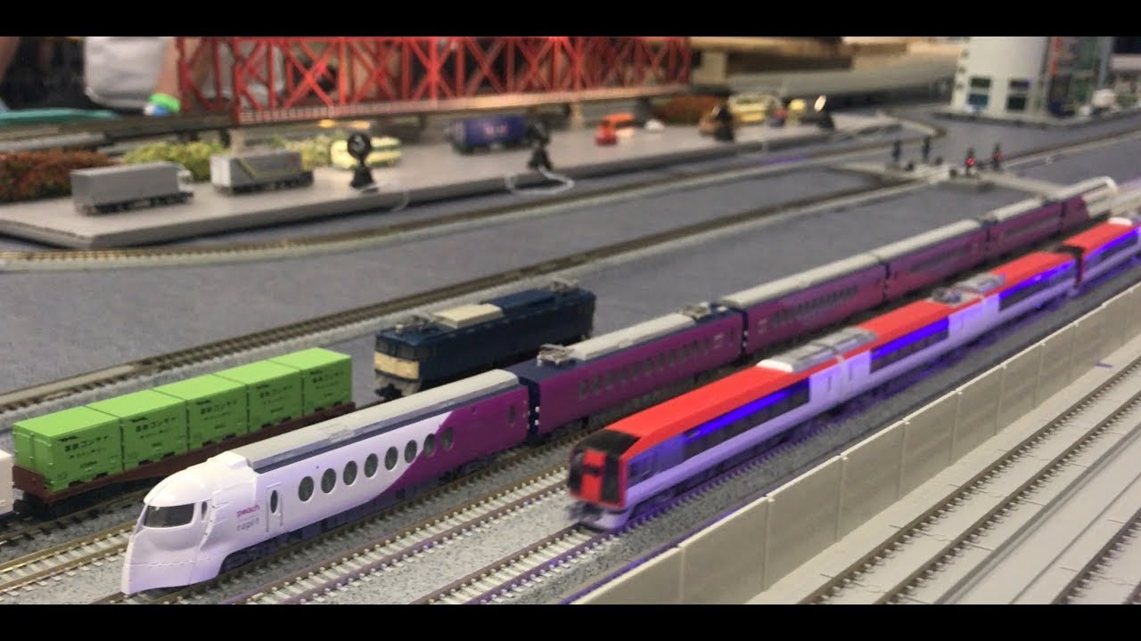 Japanese Railways (high speed trains in N scale). YouTube
