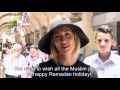 Israelis greet Muslims for a blessed Ramadan