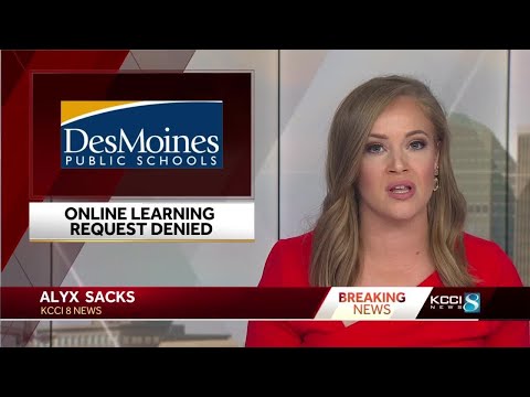 Iowa Department of Education denies DMPS request for online learning