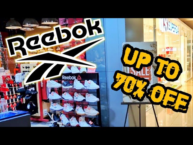 UP 70% OFF | REEBOK STORE SM MEGAMALL UPDATE