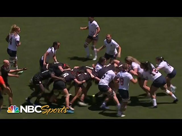 United States v. Canada | 2024 WORLD RUGBY PACIFIC FOUR SERIES HIGHLIGHTS | 4/28/24 | NBC Sports