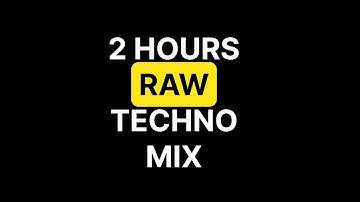2 HOURS RAW / HYPNOTIC TECHNO MIX - 134 BPM (NO VOCAL)