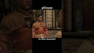 glibness — Dragon age : Origins dialogue scene