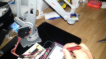 Inverse Kinematic 4 axis and STM32.