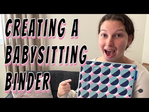 Creating A Babysitting Binder