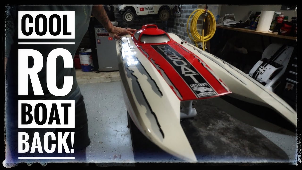 ZELOS ProBoat FIXED!! - Gasoline RC Boat Back Home - Smith RC