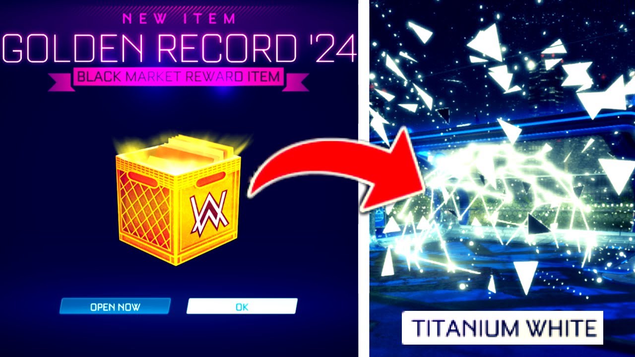 I Opened *20* Golden Record '24 Drops In Rocket League And Here's What I Got...