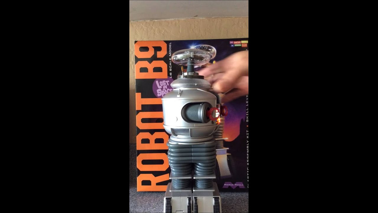 B9 robot lighting test