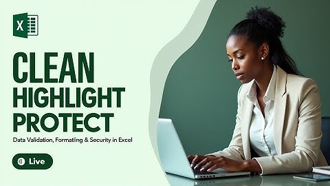 Master Data Validation, Conditional Formatting & Data Security in Excel | Real-World Data Analysis